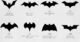 A evolução do logo do Batman
