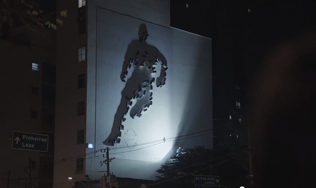 Hyundai homenageia o futebol com intervenção urbana em São Paulo