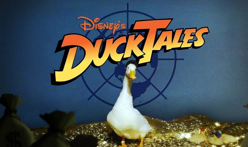 Disney recria abertura de DuckTales usando patos de verdade