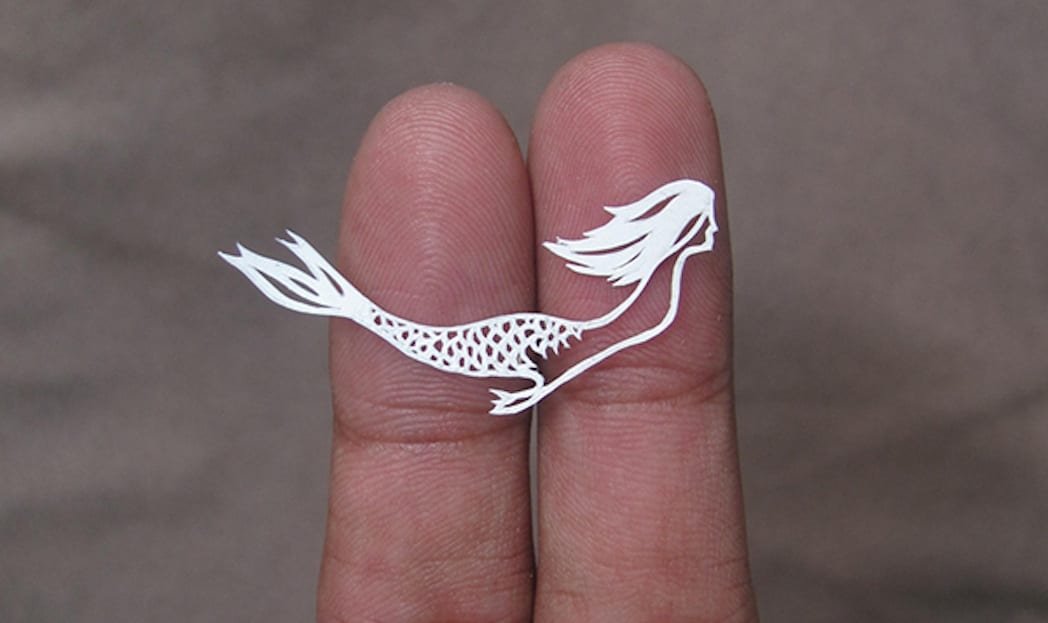 Artes de papel em miniatura