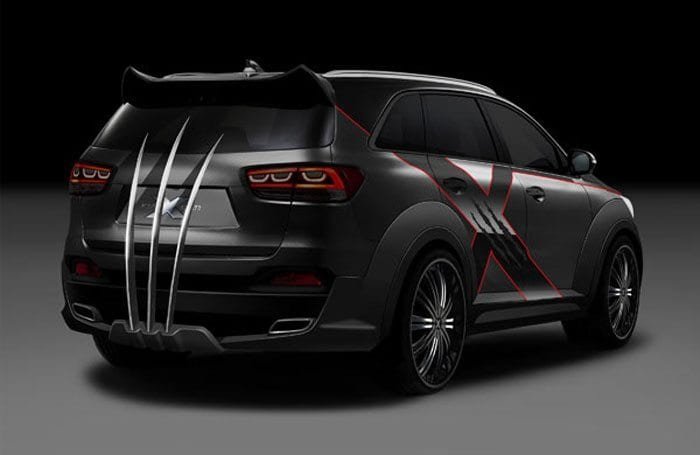 Kia lança versão especial de carro inspirado nos X-Men 2 kia-x-men-sorento-2015-3