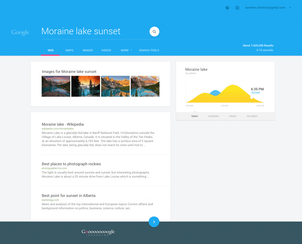 Como seria redesenhar o Google usando o Material Design 3 Assim ficou muito bonito, e bem parecido com alguns apps mais recentes