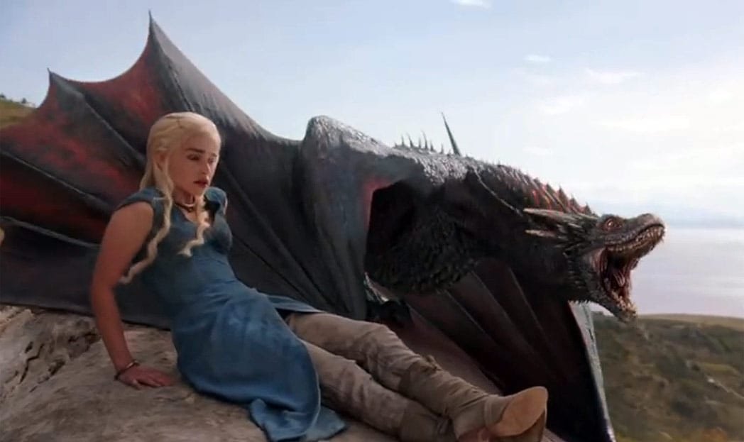 Vídeo revela como os dragões de Game of Thrones são criados