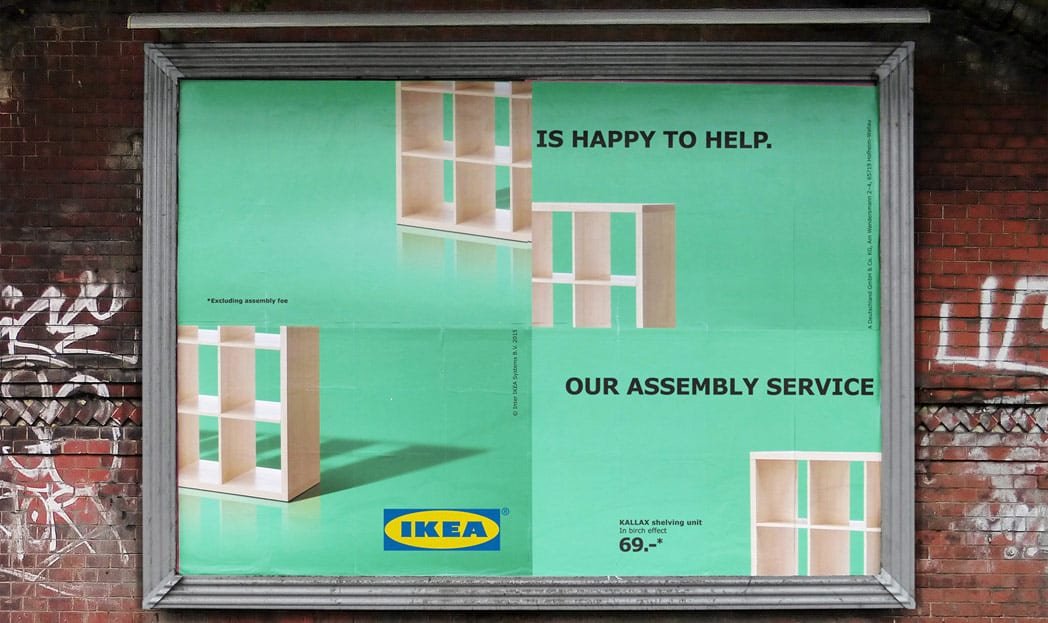 Montou errado? A IKEA ajuda.