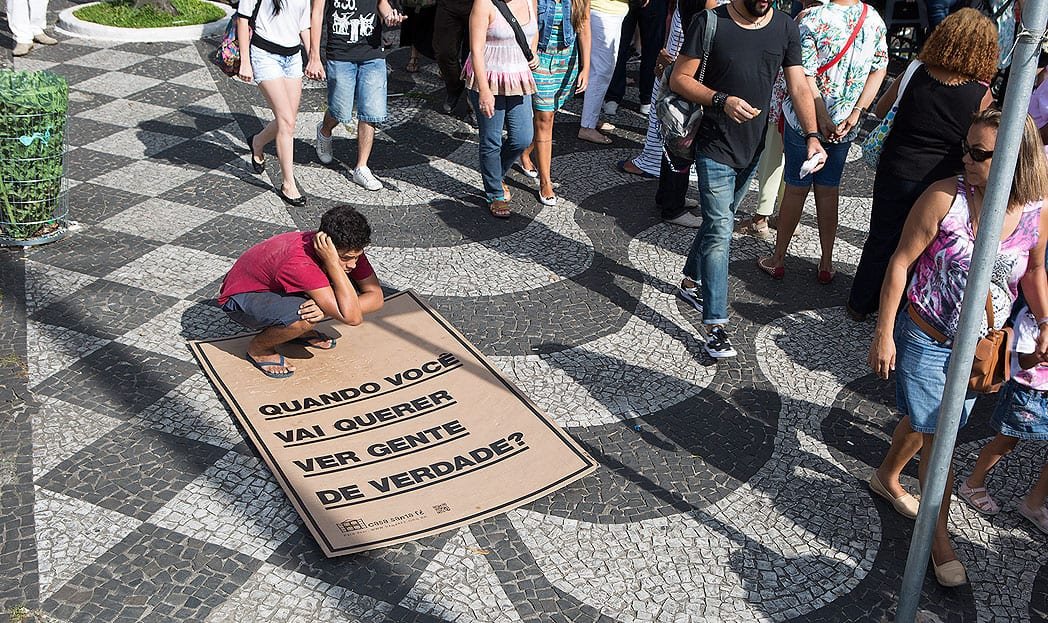 Quando você vai querer ver gente de verdade?