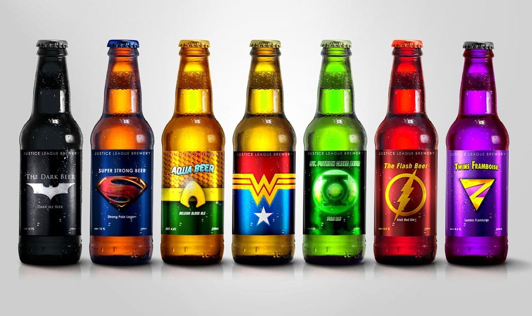 As cervejas dos Super-Heróis