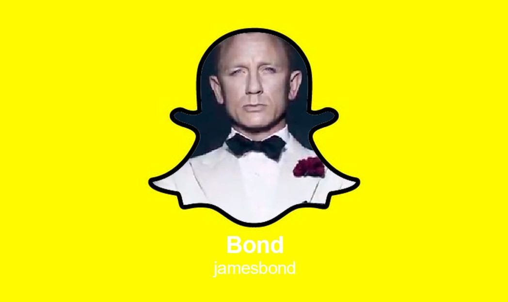 O making of de 007 Contra Spectre está no Snapchat