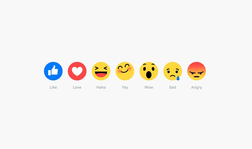 O Facebook Reactions pode substituir o botão curtir por reações