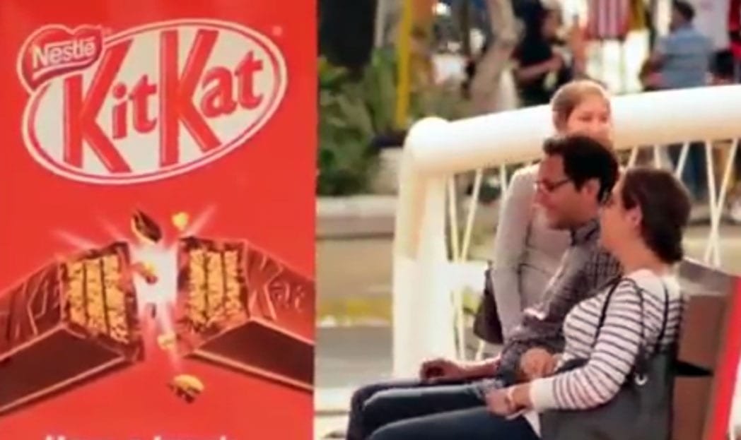 Você pararia por um minuto pra ganhar um Kit Kat?