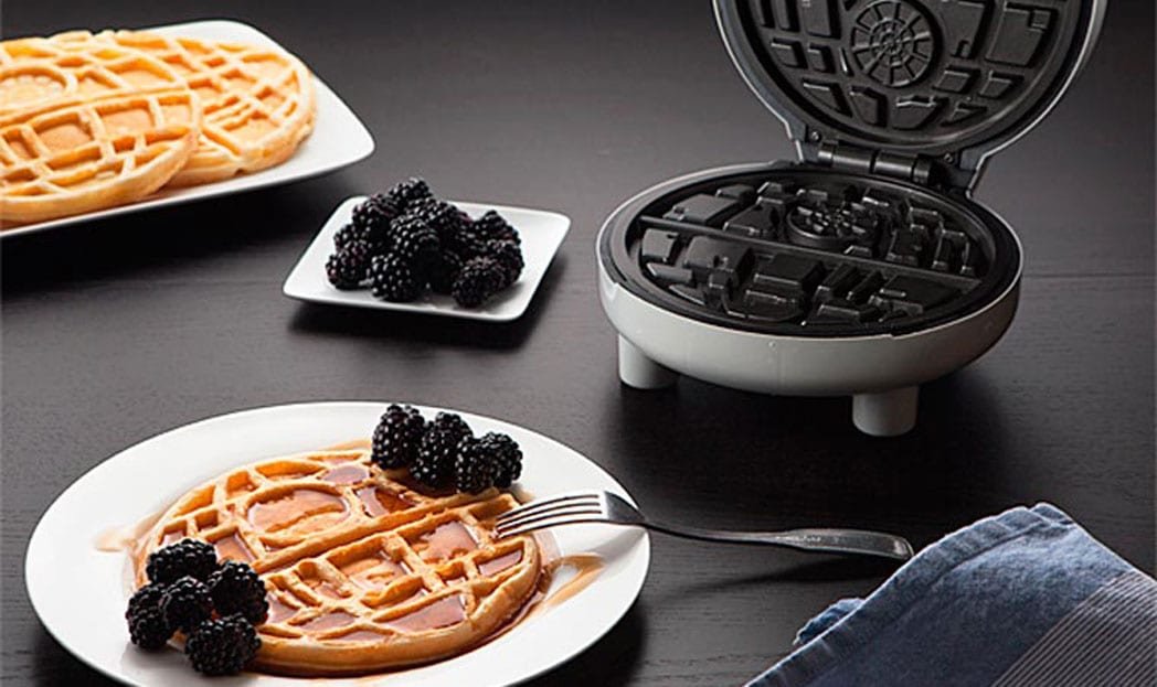 Uma máquina de Waffle para fãs de Star Wars