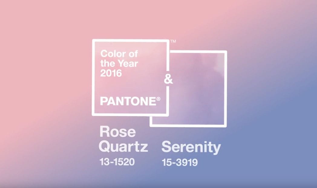 Pantone revela a cor do ano de 2016