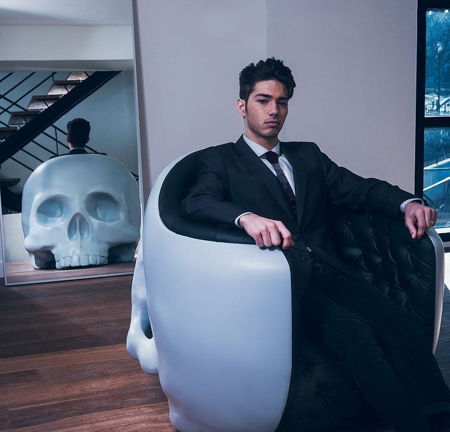skull armchair 7 comunicadores