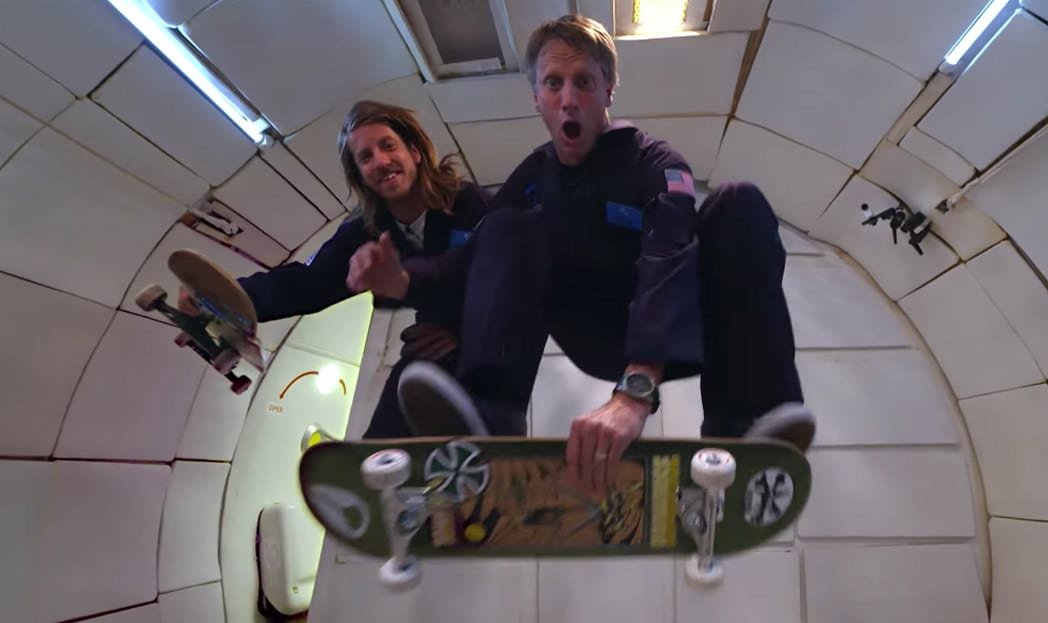 Sony e Tony Hawk levam o skate à gravidade zero!
