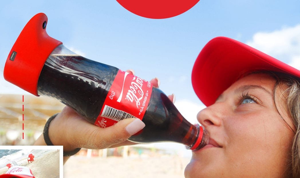 Coca-Cola cria garrafa que tira selfies