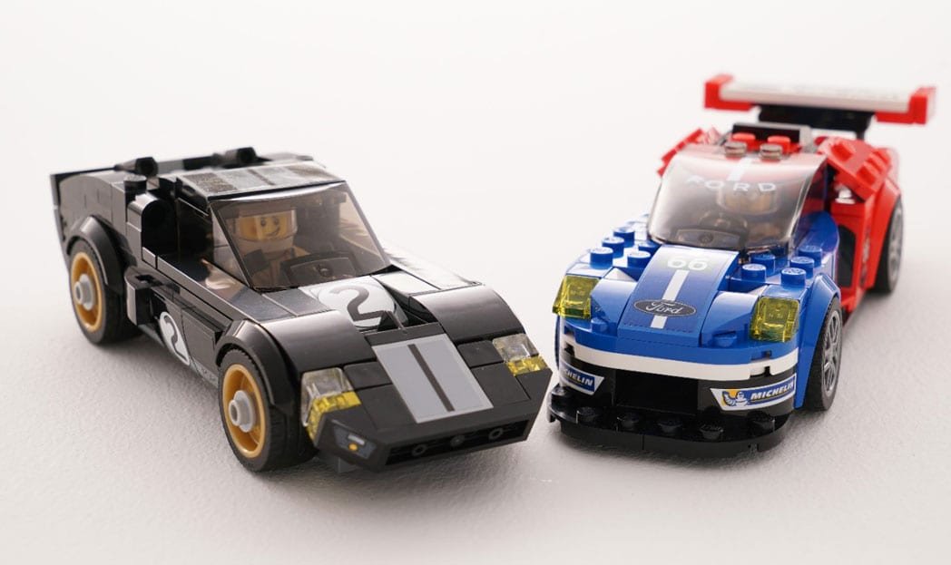 Ford imortaliza modelos campeões em coleção da LEGO
