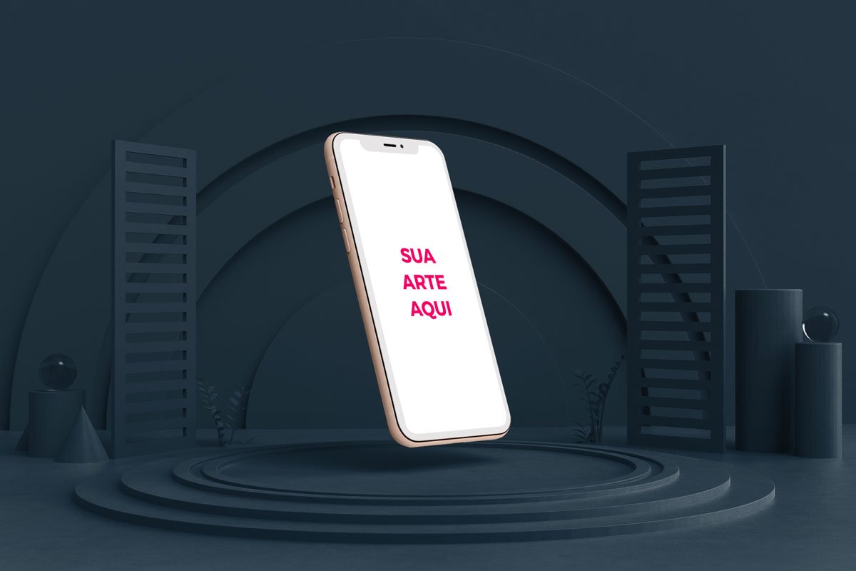 Mockup de celular iPhone: 12 opções gratuitas e premium para usar