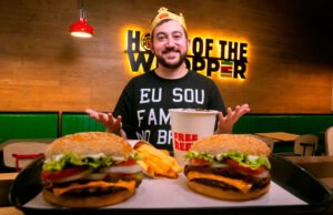 Burger King traz estrela de Todo Mundo Odeia o Chris em promoção especial "2 Whopper por 'Vincent' e cinco reais"